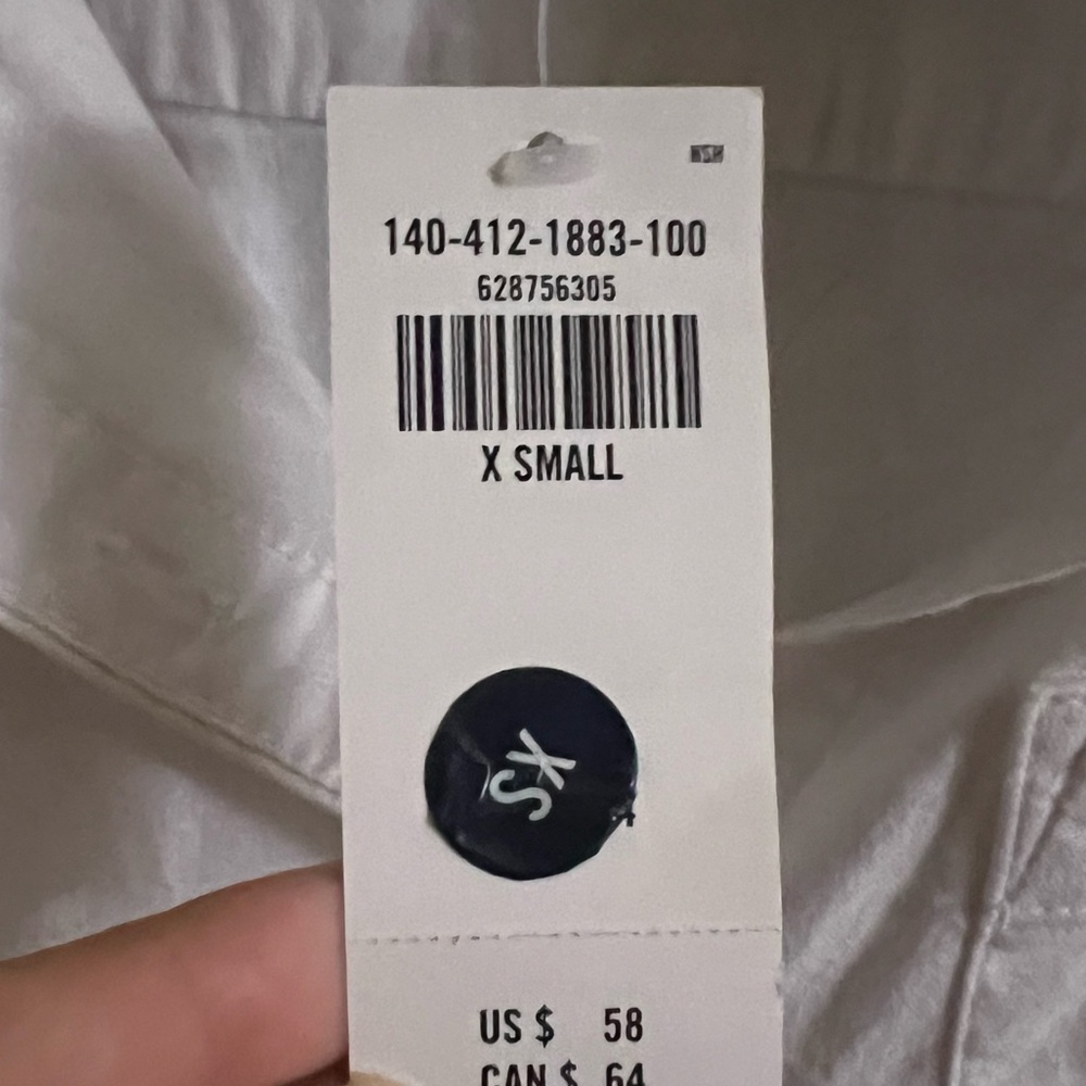 Abercrombie & Fitch Classic White Shirt